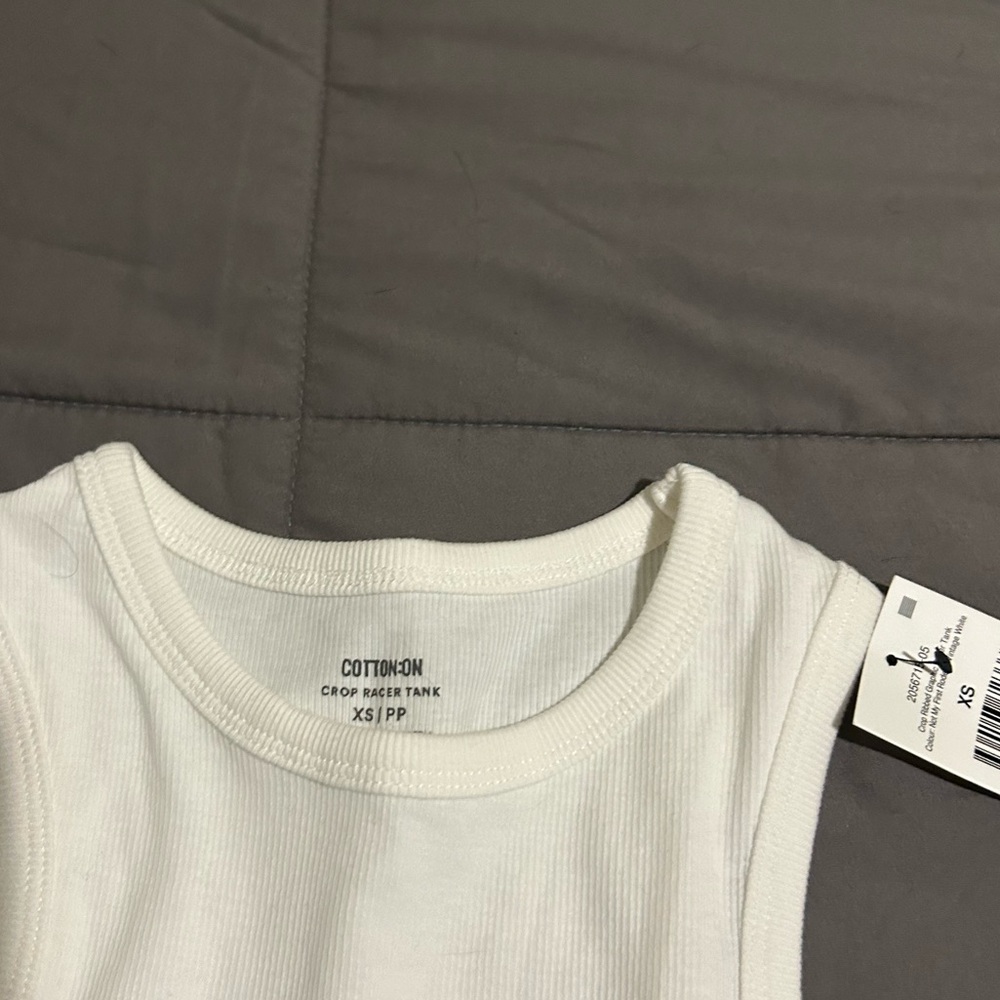 Cropped Racer Tank “Not My First Rodeo” - Picture 3 of 3